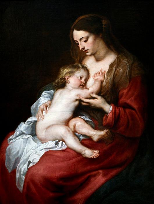 Madonna gyermekével, Anthony van Dyck 