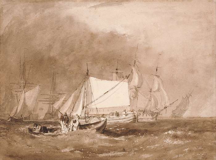 Halászhajók, William Turner