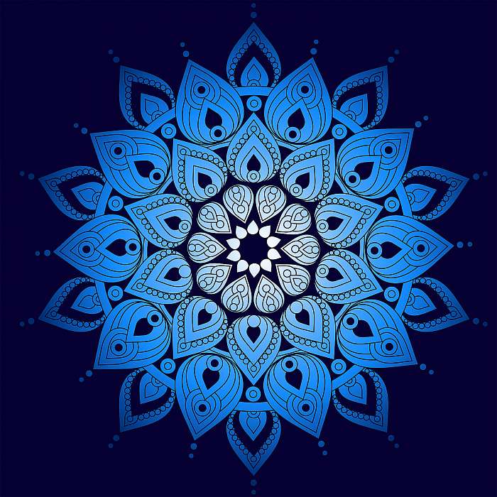 Hand drawn doodle ornate mandala illustration, Premium Kollekció