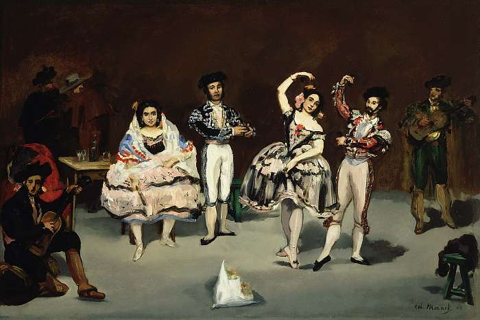 Spanyol balett, Edouard Manet