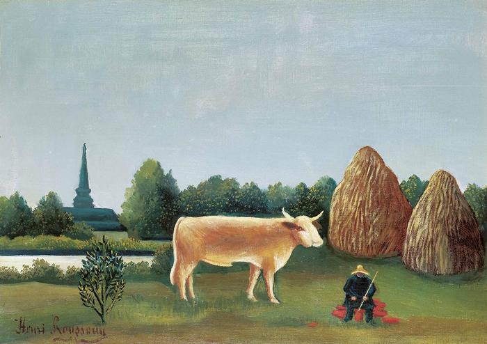 Bagneux-i jelenet, Párizs szélén, Henri Rousseau