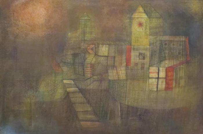 Kisváros, őszi napsütésben, Paul Klee