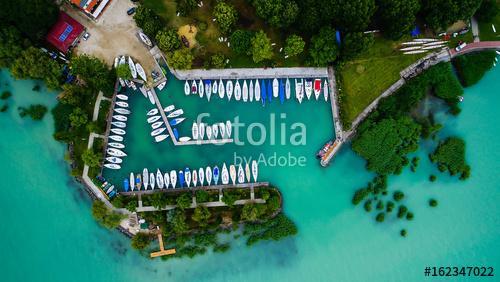 Balatoni vitorláskikötő (légifotó), Premium Kollekció