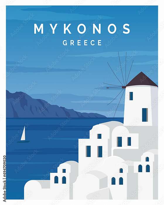 Mykonos poszter, Partner Kollekció