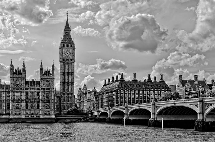 London, Parlament és az óratorony, 