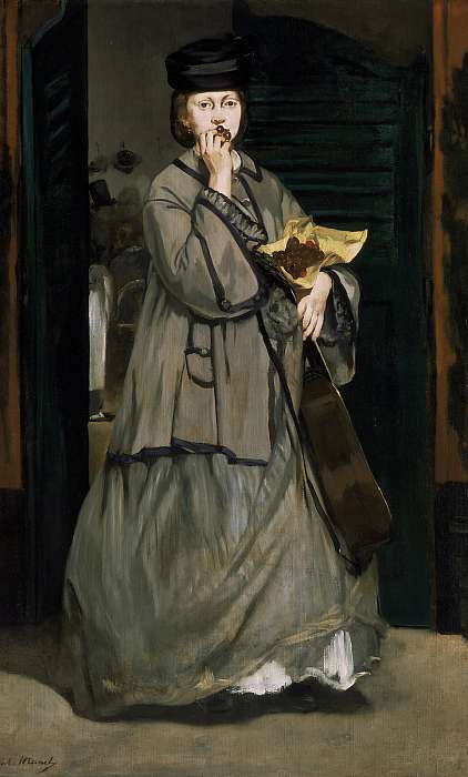 Utcai énekes, Edouard Manet