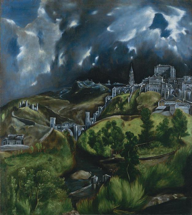 Toledo látképe, El Greco