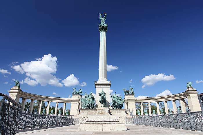 Heroes square in Budapest,, Premium Kollekció