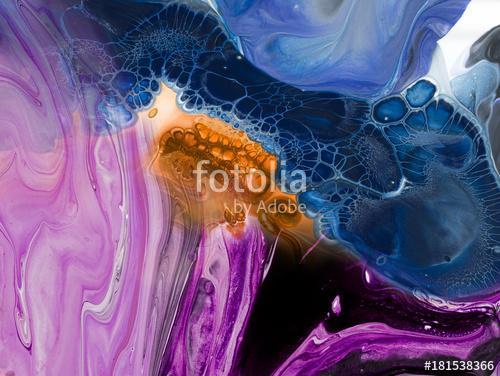 Creative abstract hand painted background, wallpaper, texture, close-up fragment of acrylic painting on canvas with brush stroke, Premium Kollekció