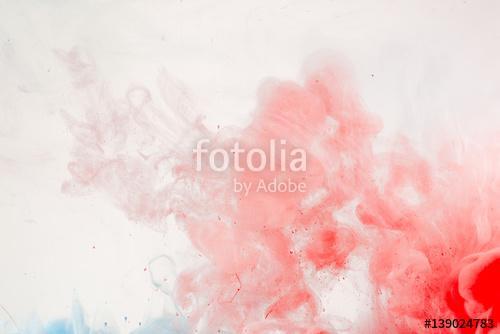 Abstract Paint in Water Background, Premium Kollekció