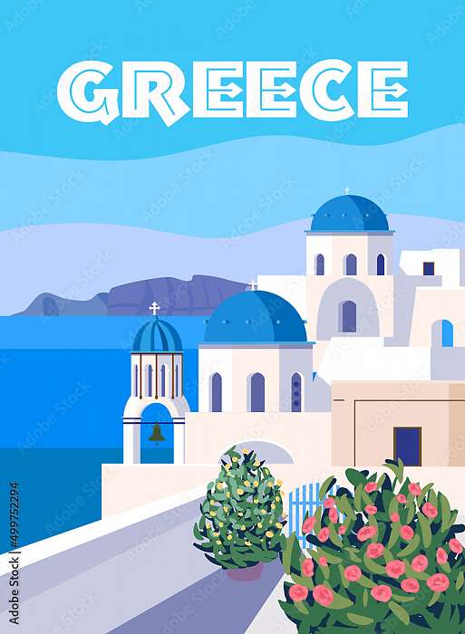 Görögország, Santorini poszter, Partner Kollekció
