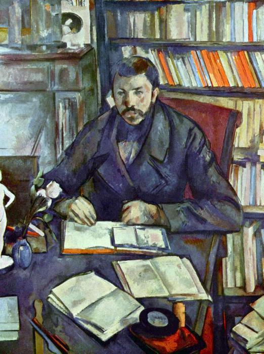 Gustave Geffroy portréja, Paul Cézanne