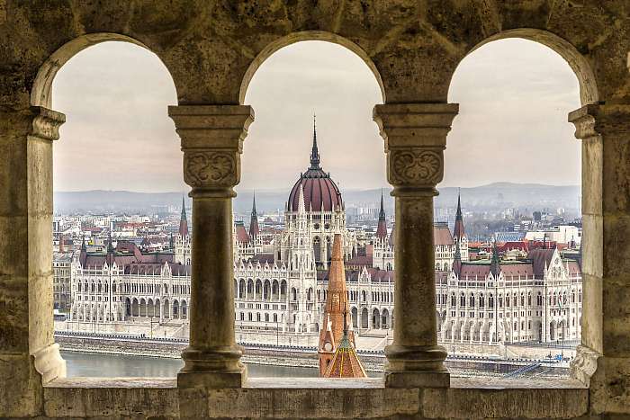 Parlament a Halászbástyáról nézve, Budapest, Premium Kollekció
