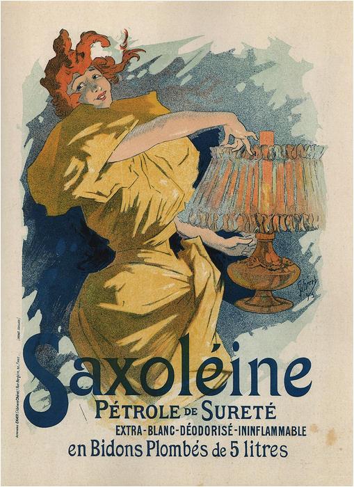 Saxolénie Pétrole de Sureté, Jules Chéret