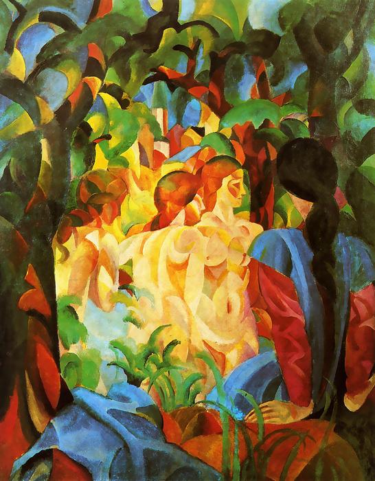 A három Grácia, August Macke