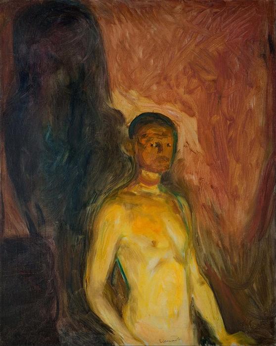 Önarckép a pokolban, Edvard Munch