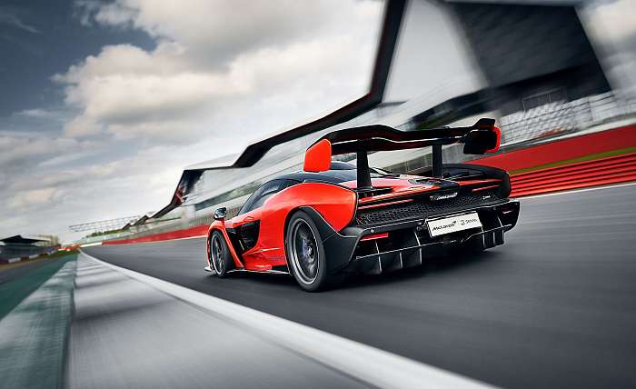 McLaren Senna 2019 - a pályán, 