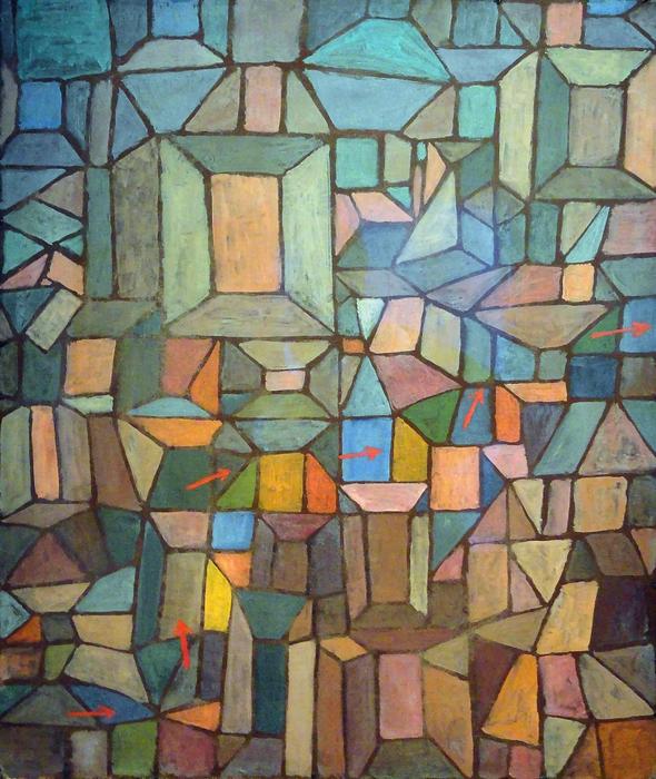 Út a Citadellára - Színverzió 1., Paul Klee