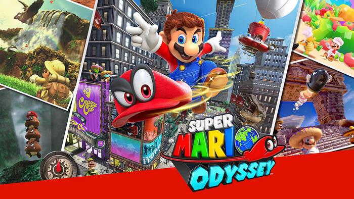 Super Mario Odessy - official poster (horizontal), 