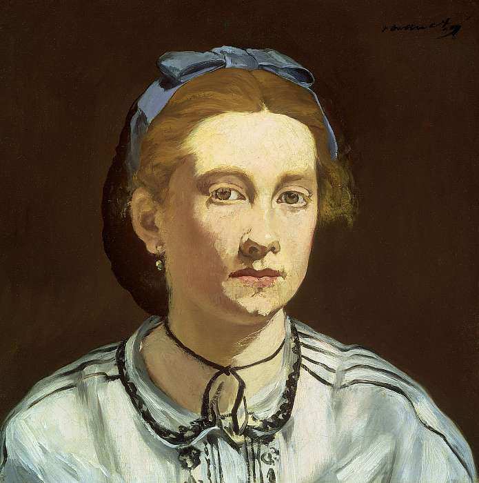 Victorine Meurent portréja, Edouard Manet