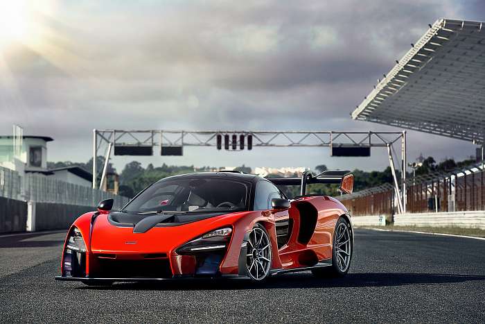 McLaren Senna 2019 - a griden, 