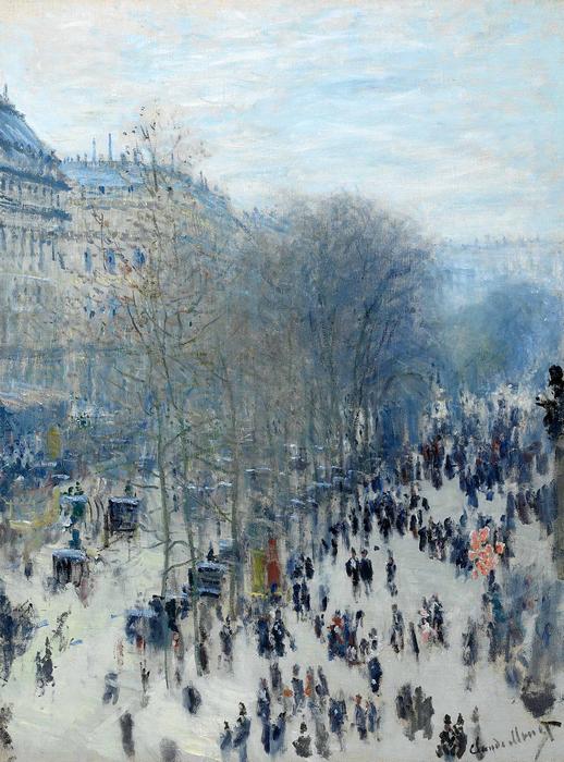Boulevard des Capucines (1873-1874), Claude Monet
