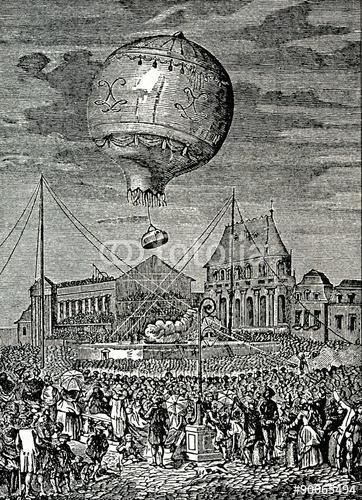 Az első hőlégballon utazás, Versailles, Premium Kollekció