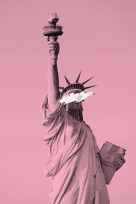 Szabadság szobor rózsaszínben , Partner Kollekció Szabadság szobor rózsaszínben , Partner Kollekció