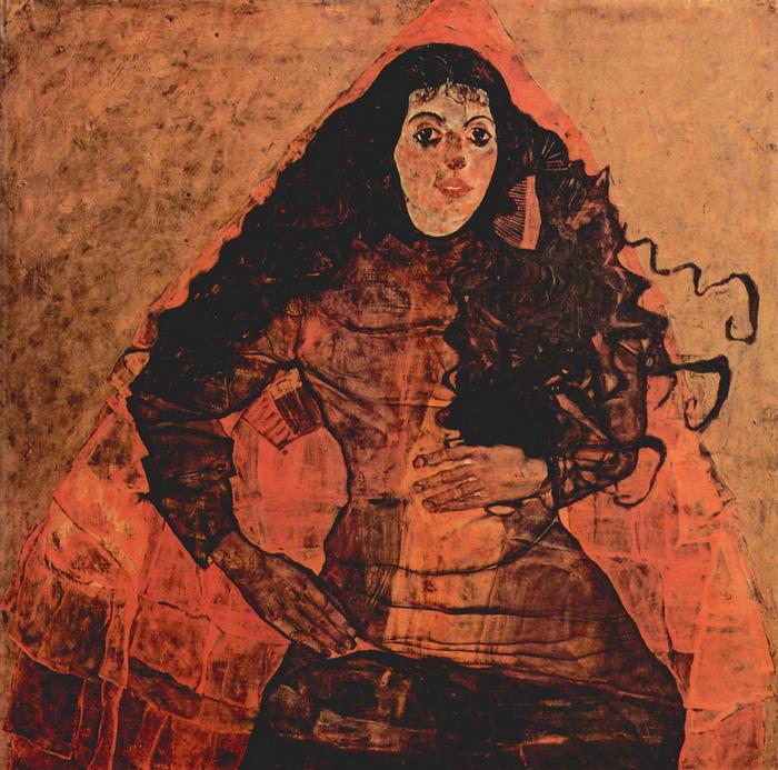 Trude Engel portréja, Egon Schiele