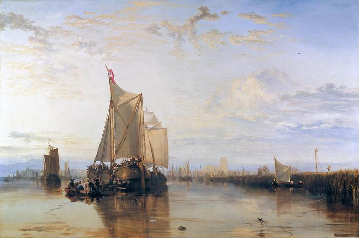 A Dort vitorláshajó (színverzió 1), William Turner