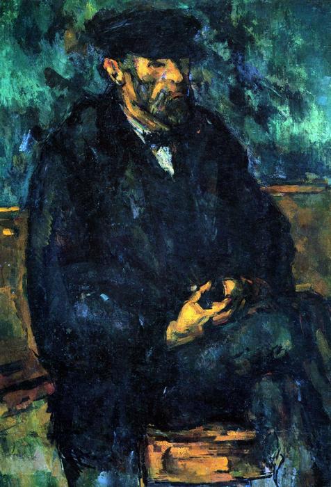 Vallier portréja, Paul Cézanne