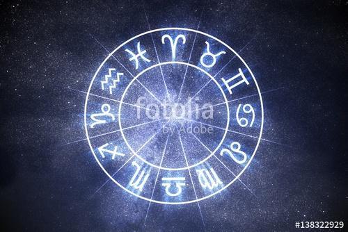 Astrology and horoscopes concept. Astrological zodiac signs in c, Premium Kollekció