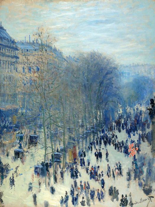 Capucines Boulevard, Claude Monet