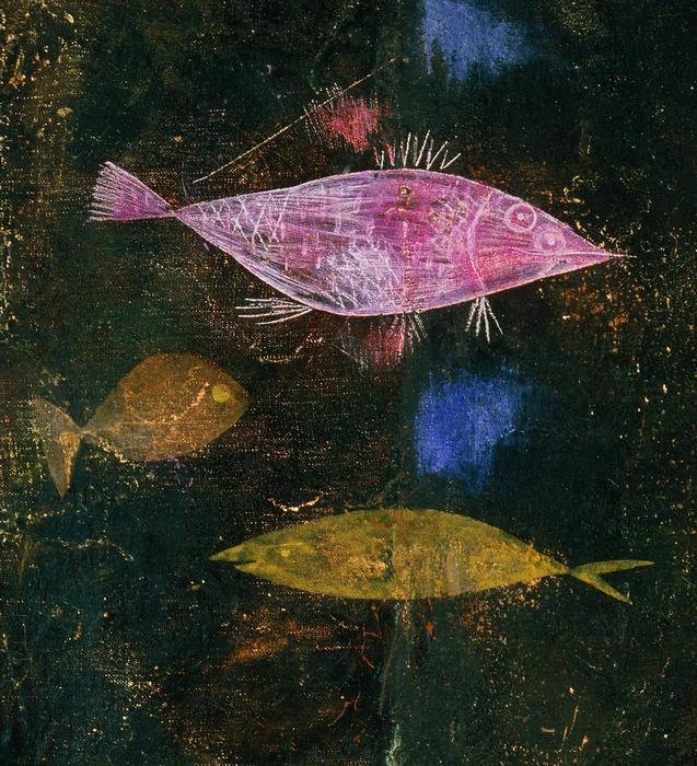 Halak a patakban (részlet 4.), Paul Klee