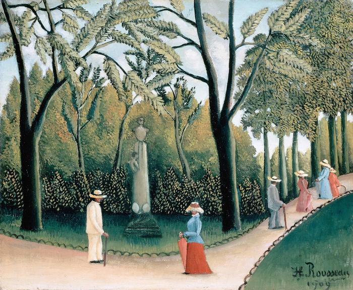 A Luxembourg- kert, Henri Rousseau