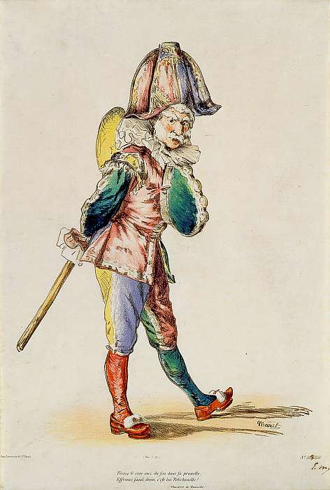 Polichinelle, Edouard Manet