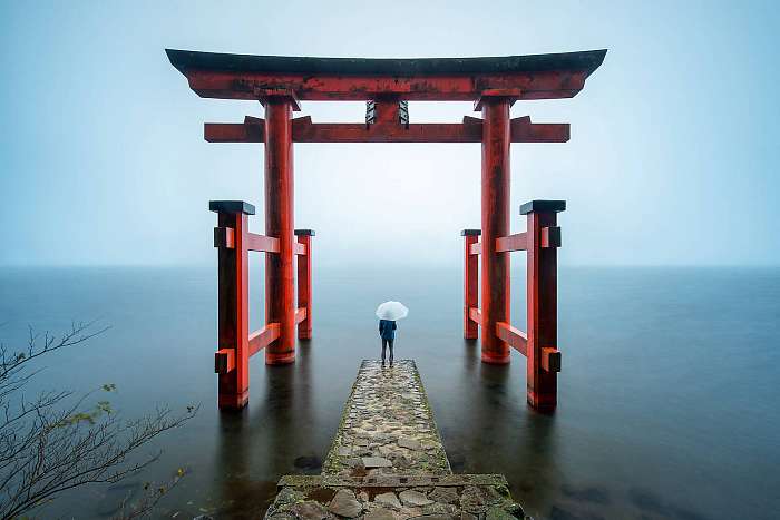 Hakone szentély Japánban, Premium Kollekció