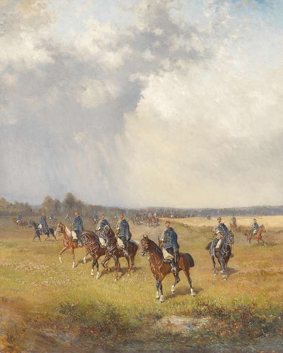Magyar huszárok, Alexander von Bensa
