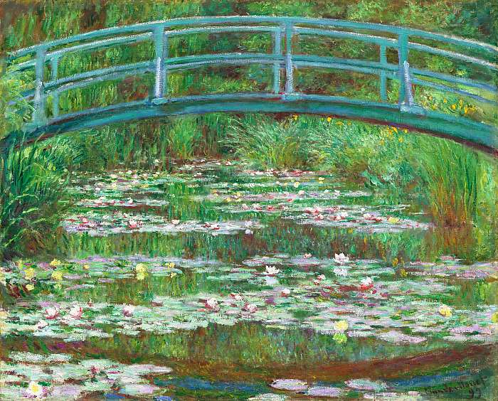 A japán híd Givernyben (1899), Claude Monet