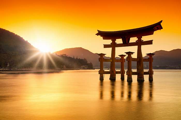 Torii Miyajima Japánban, Premium Kollekció