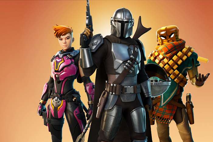 Fortnite – The Mandalorian (6:4) + logo, 