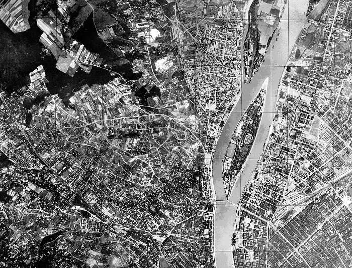 Budapest légifotó 1940, 