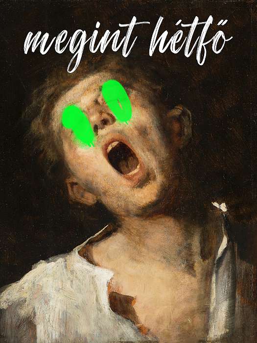 Megint hétfő (Ásító inas alapján), Munkácsy Mihály Megint hétfő (Ásító inas alapján), Munkácsy Mihály