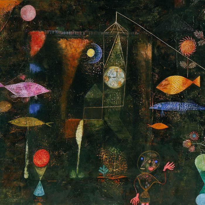 Halak a patakban (részlet 7.), Paul Klee