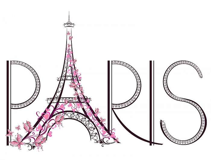 Eiffel-torony párizsi betűkkel, Premium Kollekció