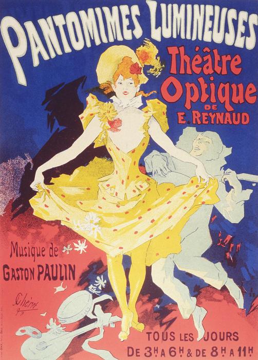 Pantomimes Lumineuses, Jules Chéret