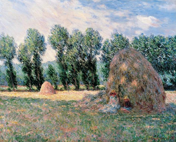 Szénaboglyák (1885), Claude Monet