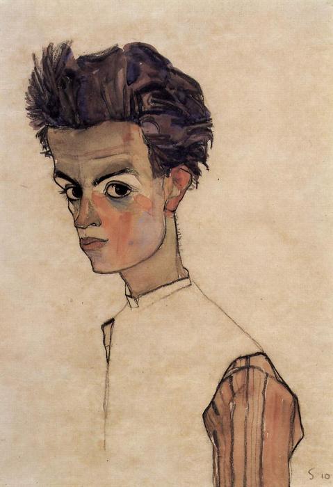 Egon Schiele önarcképe, Egon Schiele