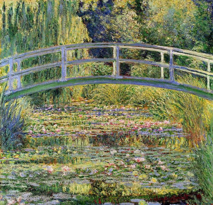 A japán híd Givernyben (1899), Claude Monet