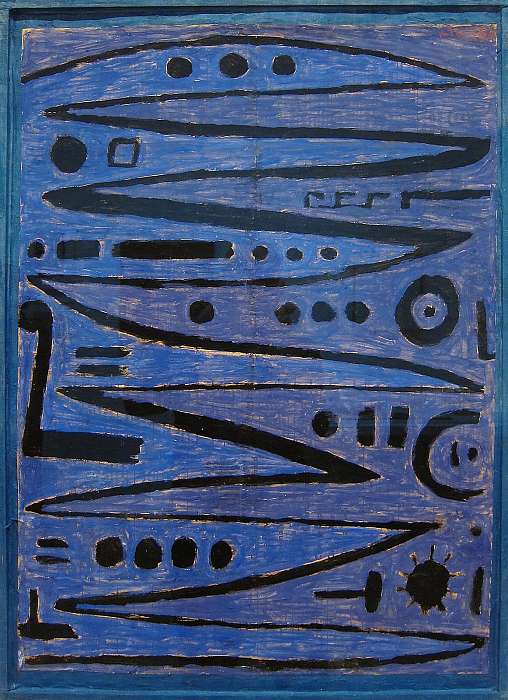 Heroic stroke, Paul Klee